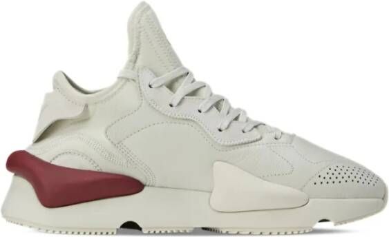 Y-3 Witte Rode Kaiwa Sneakers