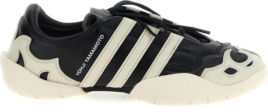 Y-3 Zwarte Leren Sneakers voor nen - Foto 3