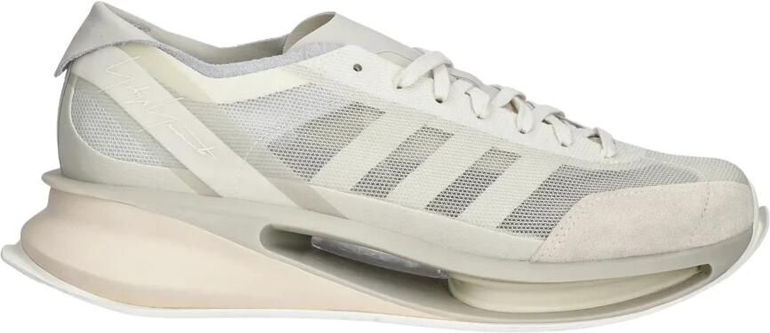 Y-3 Low-Top Sneakers Midsole Sneakers With Leather And Textile Composit in beige