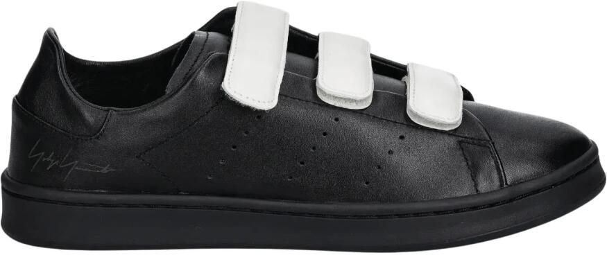 Y-3 Grijze Sneakers met Contrasterende Banden