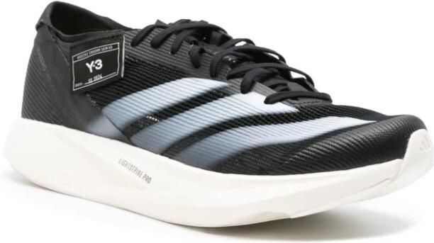 Y-3 Zwarte Sneakers met Klassieke Vetersluiting Multicolor Heren