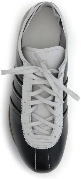 Y-3 Zwarte leren Tokyo Sneakers met Gestreept Detail - Foto 5