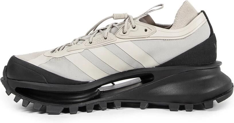 Y-3 Trail Mesh Sneakers Bruin Zwart Rubberen Zool