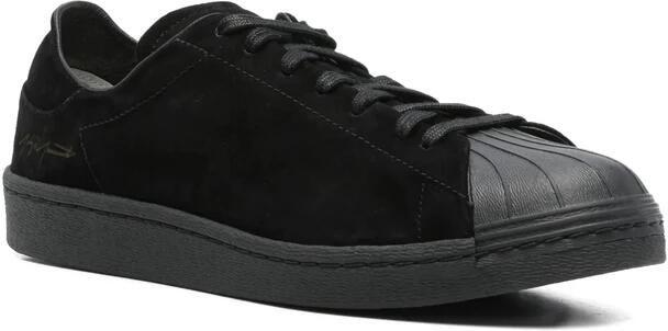 Y-3 Zwarte Suède Veterschoenen