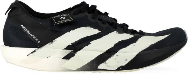 Y-3 Zwart Owhite Adios Sneakers