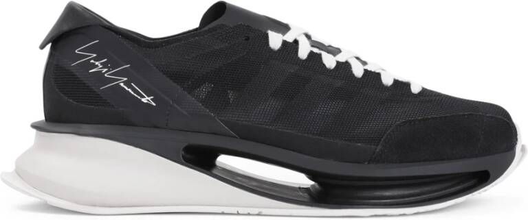 Y-3 Zwarte Enkellaarzen voor Mannen Black Heren