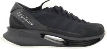 Y-3 Zwarte Kaiwa Sneakers Moderne Stijl Black Heren