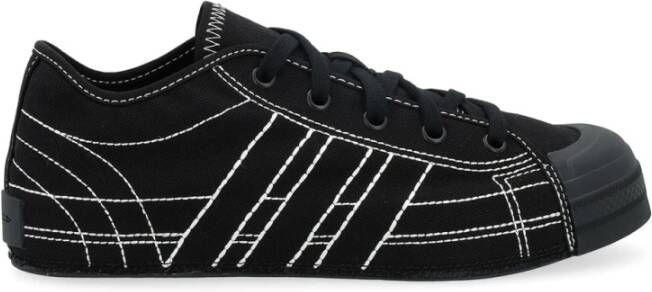 Y-3 Zwarte Lage Sneakers