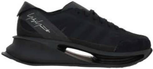 Y-3 Zwarte lage-top mesh sneakers Black Dames