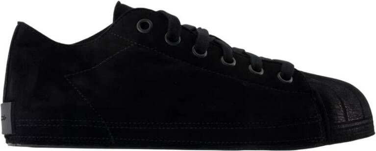 Y-3 Zwarte Leren Sneakers Nizzastar