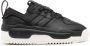 Y-3 Rivalry Leren Sneakers Zwart Wit Black Heren - Thumbnail 1