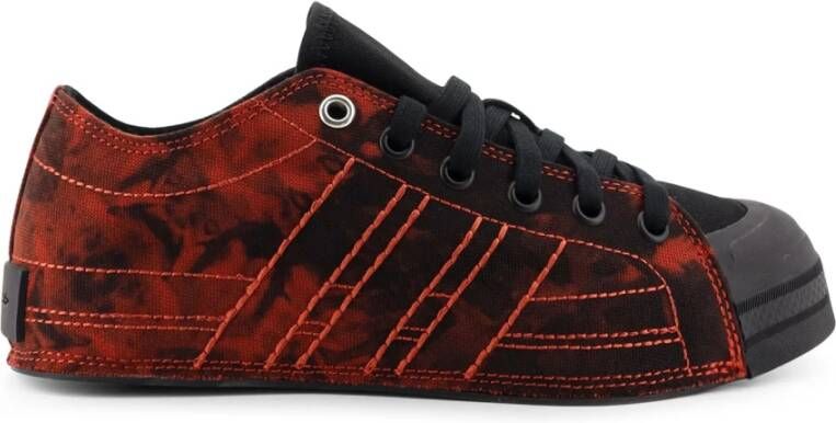 Y-3 Zwarte Sneakers met All-Over Print