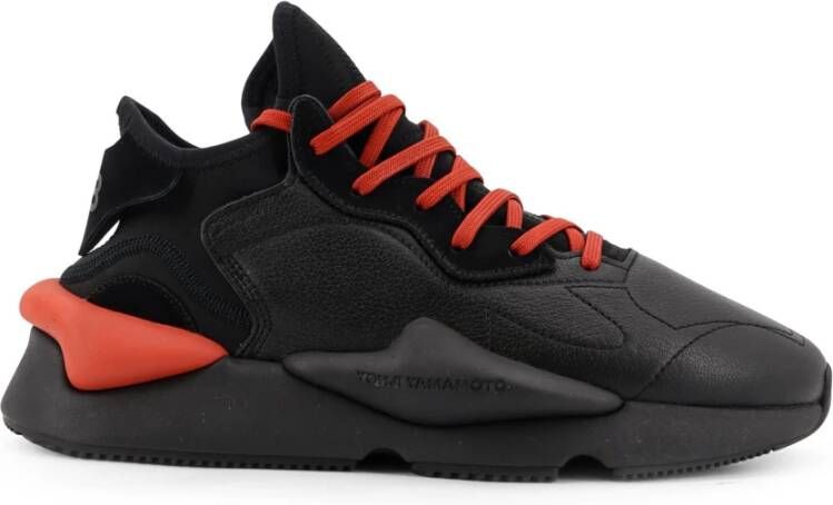 Y-3 Zwarte Sneakers met Logodetail