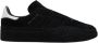 Y-3 Zwarte Suède Sneaker met Logo Detail Zwart - Thumbnail 1