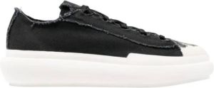 Y-3 Zwart Witte Nizza Sneakers voor Heren Zwart Heren