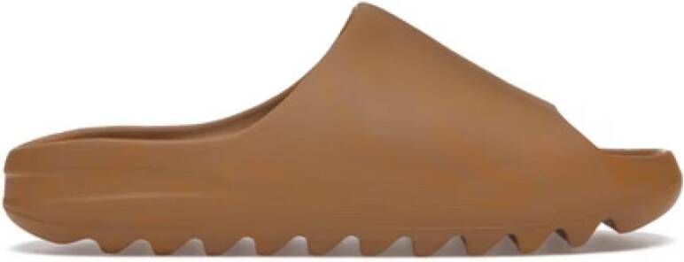 Adidas Yeezy Slide Ochre Maat Groter voor Comfort Brown Dames