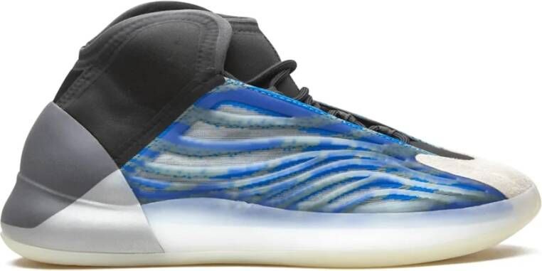 Yeezy Frozen Blue Sneakers met Logo