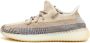 Beige Adidas Lage Sneakers Yeezy Boost 350 V2 Ash Pearl GY7658 - Thumbnail 3