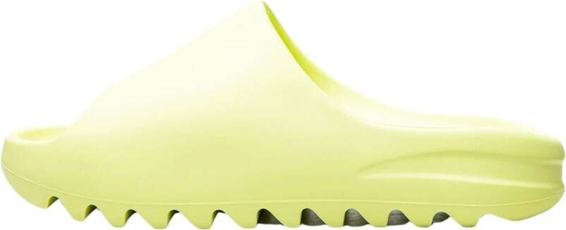 Yeezy Glow Slides voor Heren Upgrade je zomerse schoenen Green Heren