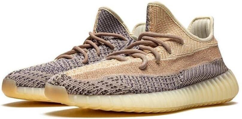 Beige Adidas Lage Sneakers Yeezy Boost 350 V2 Ash Pearl GY7658 - Foto 2