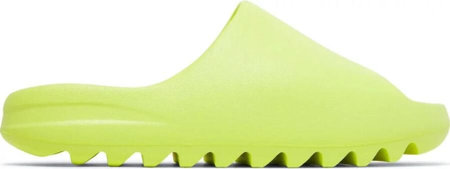 Yeezy Glow Slides voor Heren Upgrade je zomerse schoenen Green