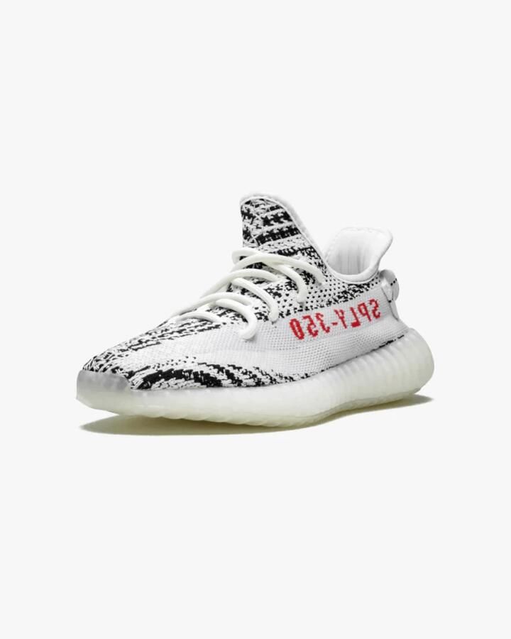 Yeezy Zebra Gestreepte Sneakers Comfort en Stijl