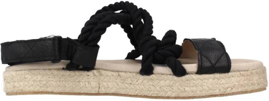 Yellow Casual Jute Sandalen - Foto 2