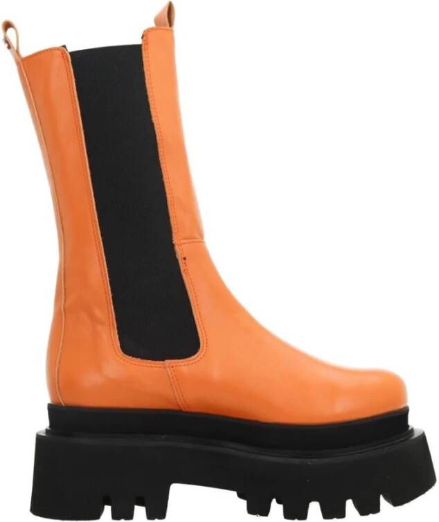 Yellow Elastische Chelsea-laarzen