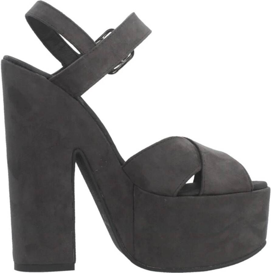 Yellow Elegante High Heel Sandalen