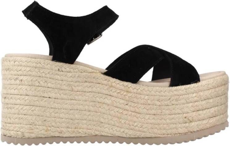 Yellow Gesp Sandaal Sleehakken