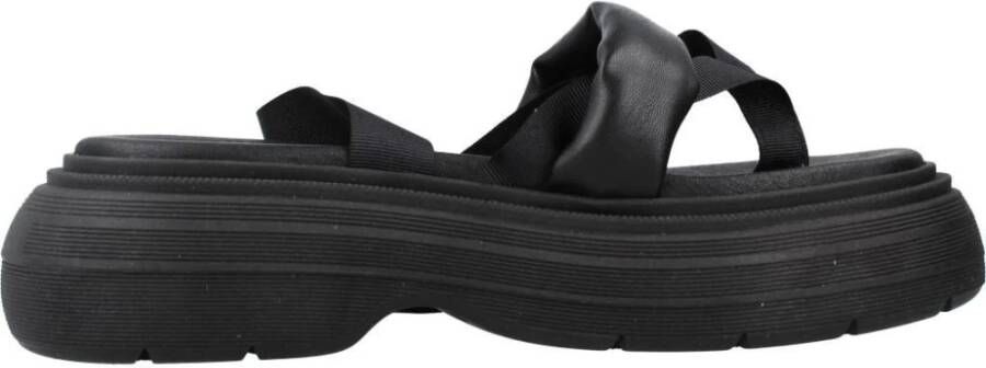 Yellow Platte sandalen voor vrouwen - Foto 2