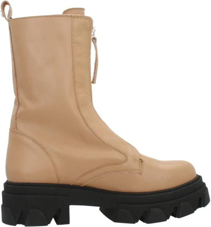 Yellow Ritssluiting Enkellaarzen