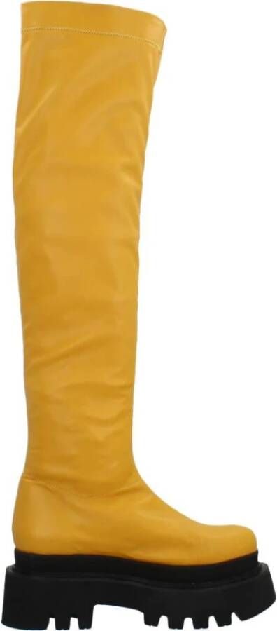 Yellow Stijlvolle Over-knee Laarzen