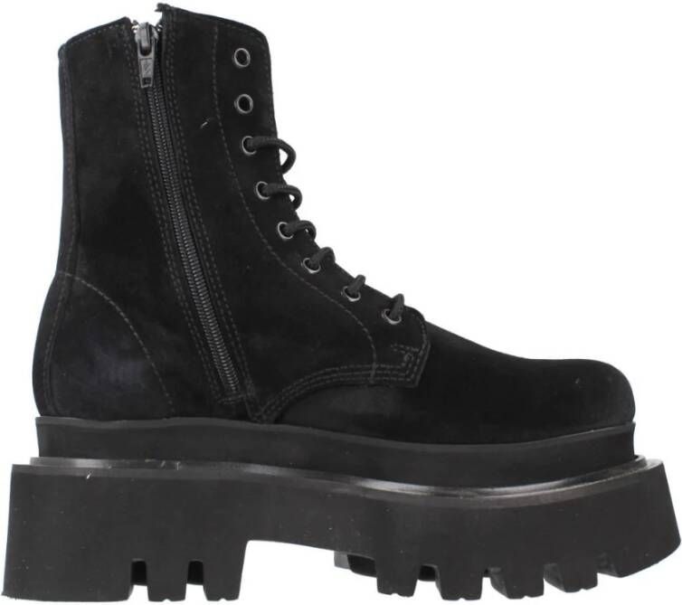 Yellow Suède veterschoenen