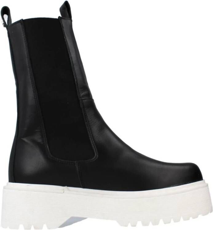 Yellow Vegan Elastic Chelsea Boots