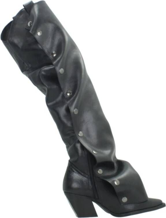 Yellow Western Style Cowboy Boots