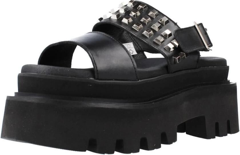 Yellow Sandalen met sleehak Penelope - Foto 7