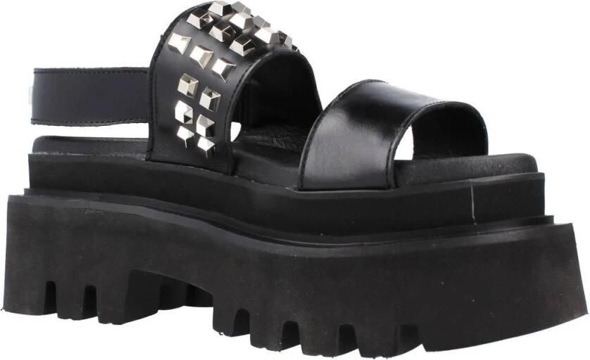 Yellow Sandalen met sleehak Penelope - Foto 8