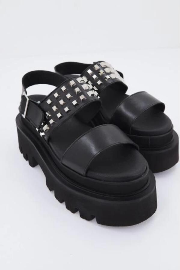 Yellow Sandalen met sleehak Penelope - Foto 3