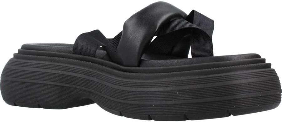 Yellow Platte sandalen voor vrouwen - Foto 4