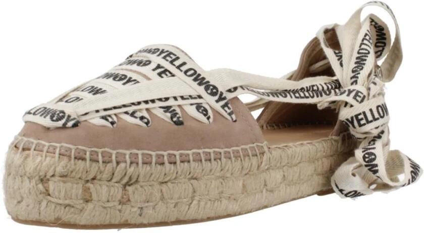 Yellow Afrikaanse Espadrilles Schoenen - Foto 2