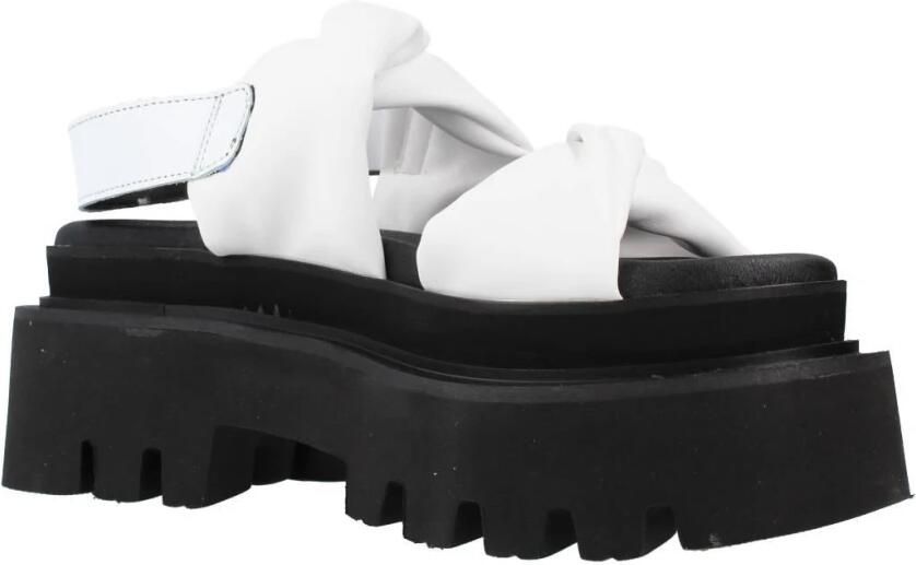 Yellow Sandalen met sleehak Brigitte - Foto 7