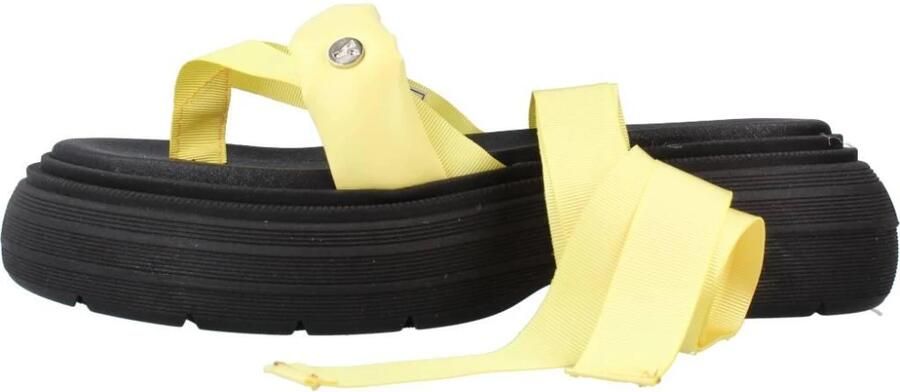 Yellow Casual Tub Sandalen voor Vrouwen - Foto 4