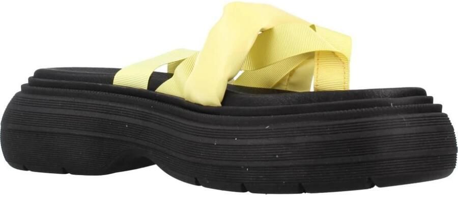Yellow Casual Tub Sandalen voor Vrouwen - Foto 7