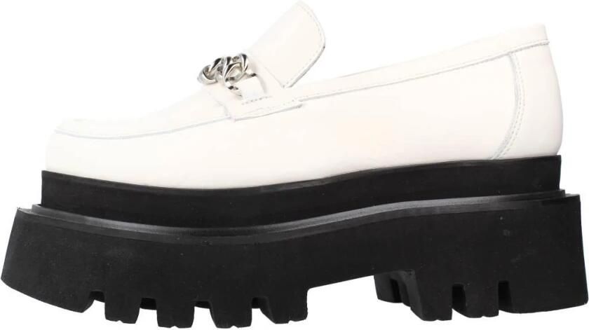 Yellow Mocassin met plateauzool
