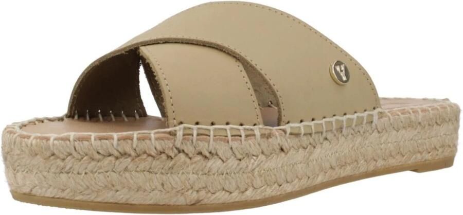 Yellow Mule Alpargata Sliders - Foto 6