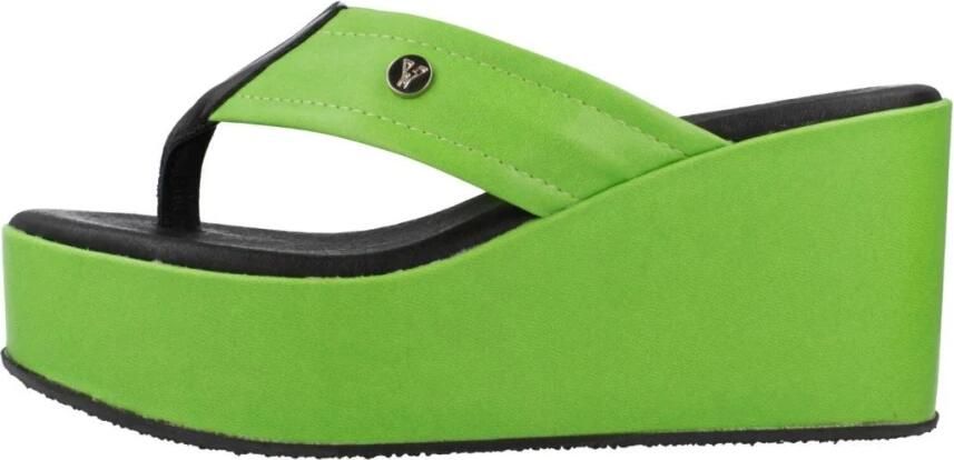 Yellow Platform Wedge Sandal - Foto 7