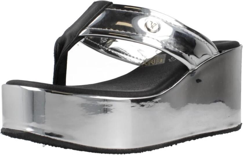 Yellow Platform Wedge Sandalen - Foto 5