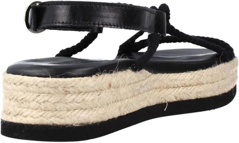 Yellow Platte Sandalen met Touwdetail - Foto 2