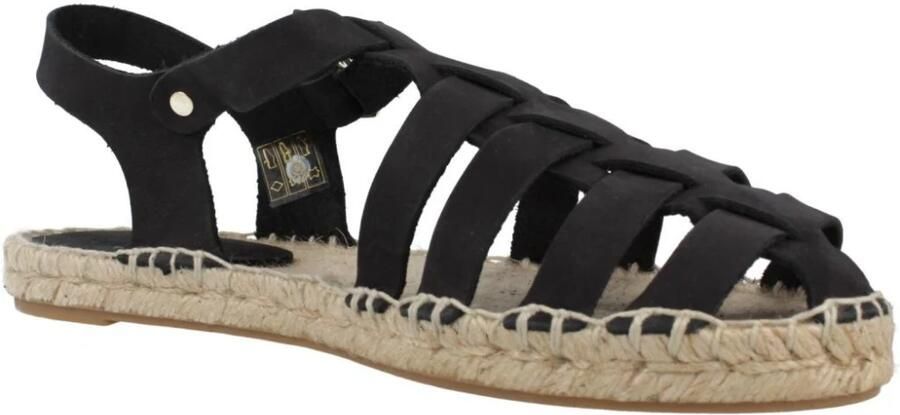 Yellow Platte Sandalen voor Dames